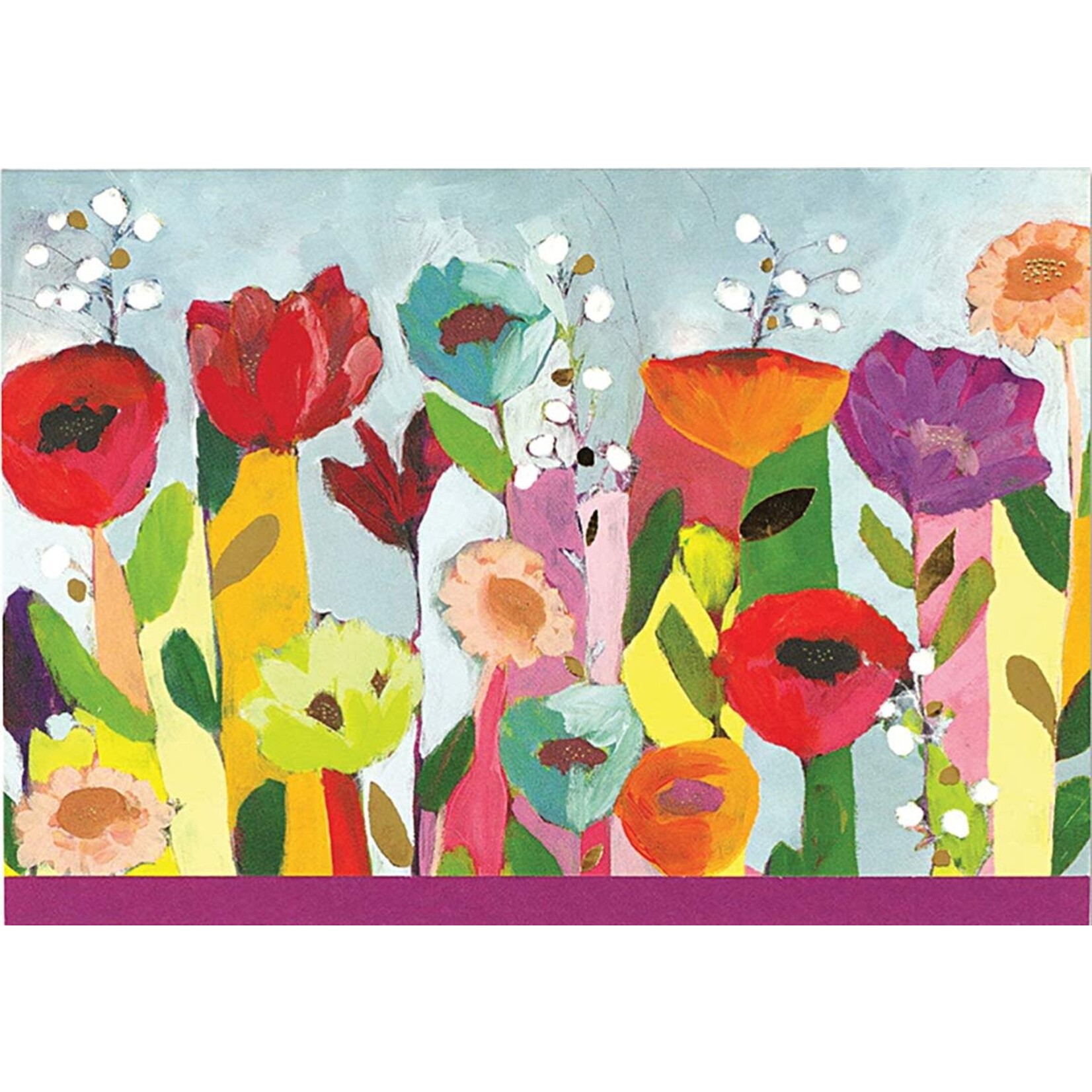 Peter Pauper Press Brilliant Floral Note Cards