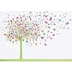 Peter Pauper Press Tree of Butterflies Note Cards