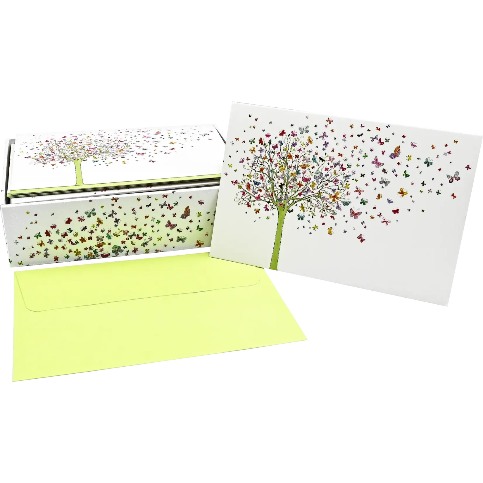 Peter Pauper Press Tree of Butterflies Note Cards