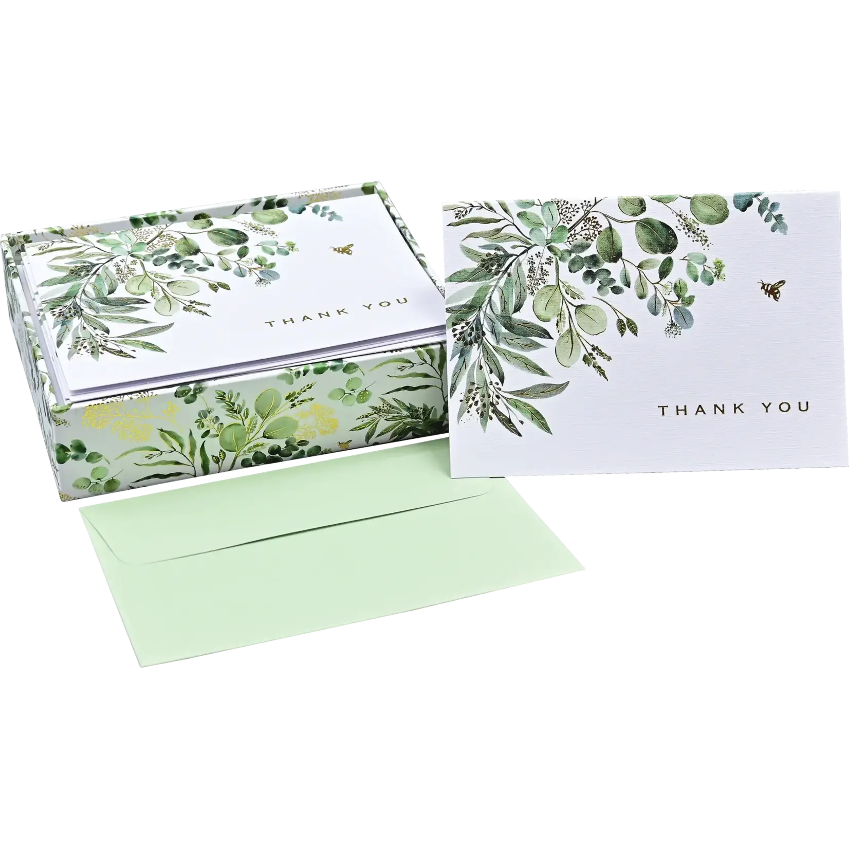 Peter Pauper Press Eucalyptus Thank You Notes