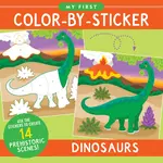 Peter Pauper Press My First Color-by-Sticker Book - Dinosaurs