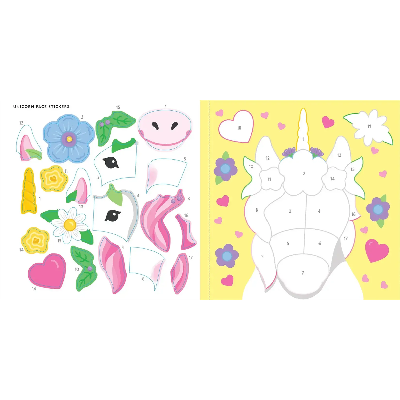 Peter Pauper Press My First Color-by-Sticker Book - Unicorns & More