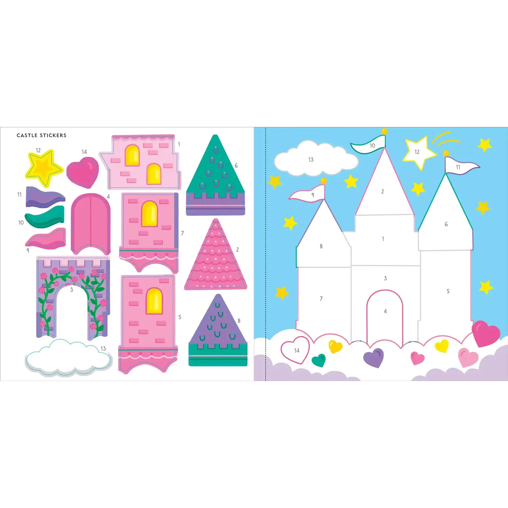 Peter Pauper Press My First Color-by-Sticker Book - Unicorns & More