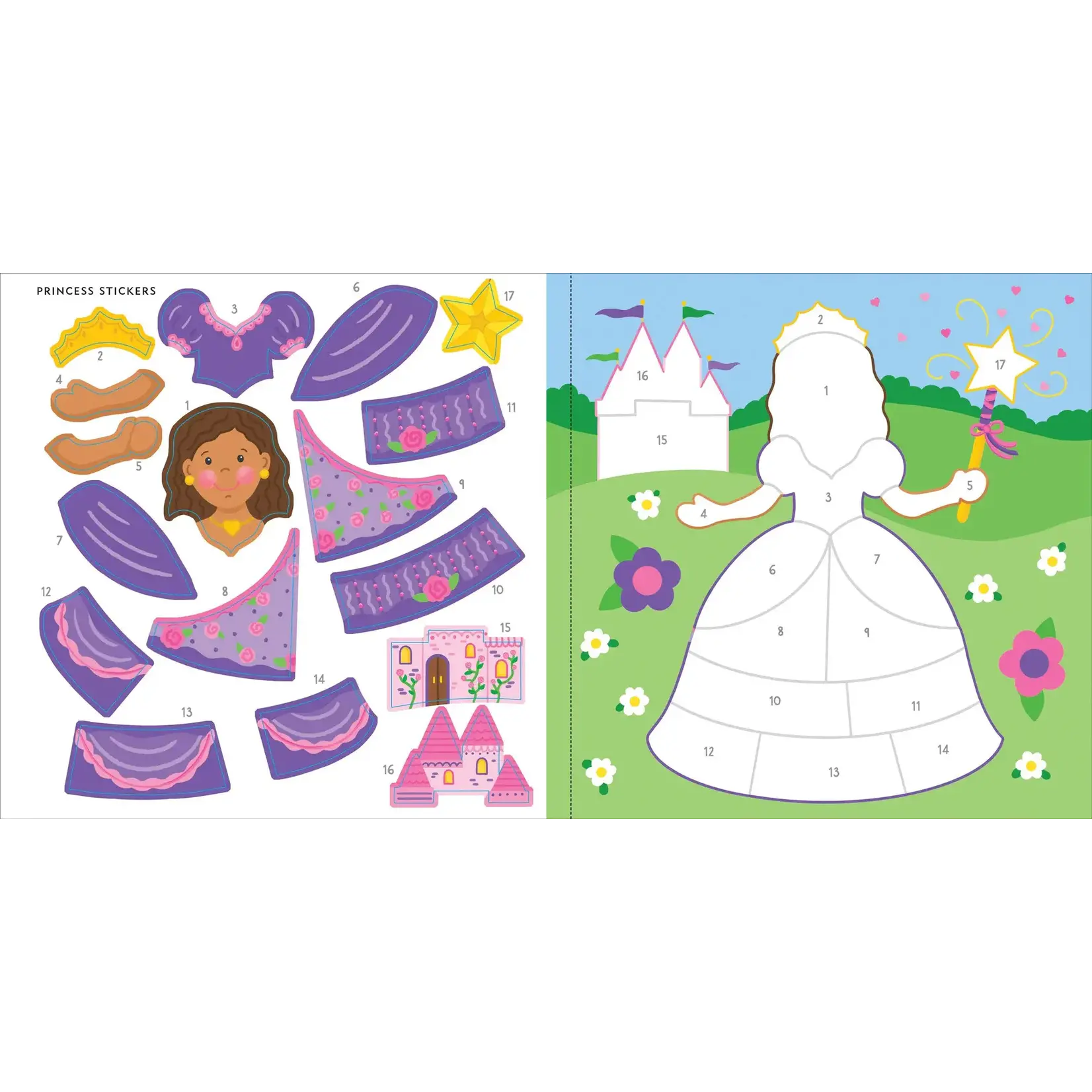 Peter Pauper Press My First Color-by-Sticker Book - Unicorns & More