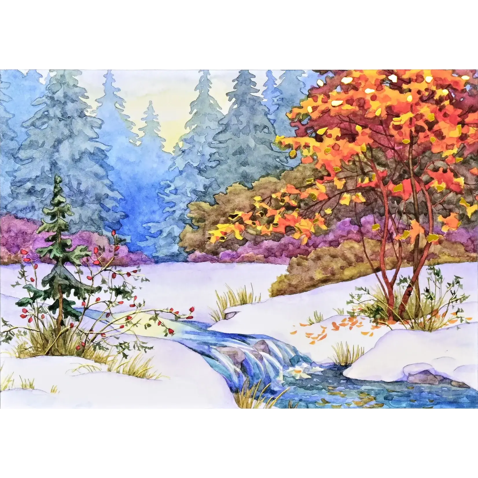 Peter Pauper Press Winter Tapestry Deluxe Boxed Holiday Cards