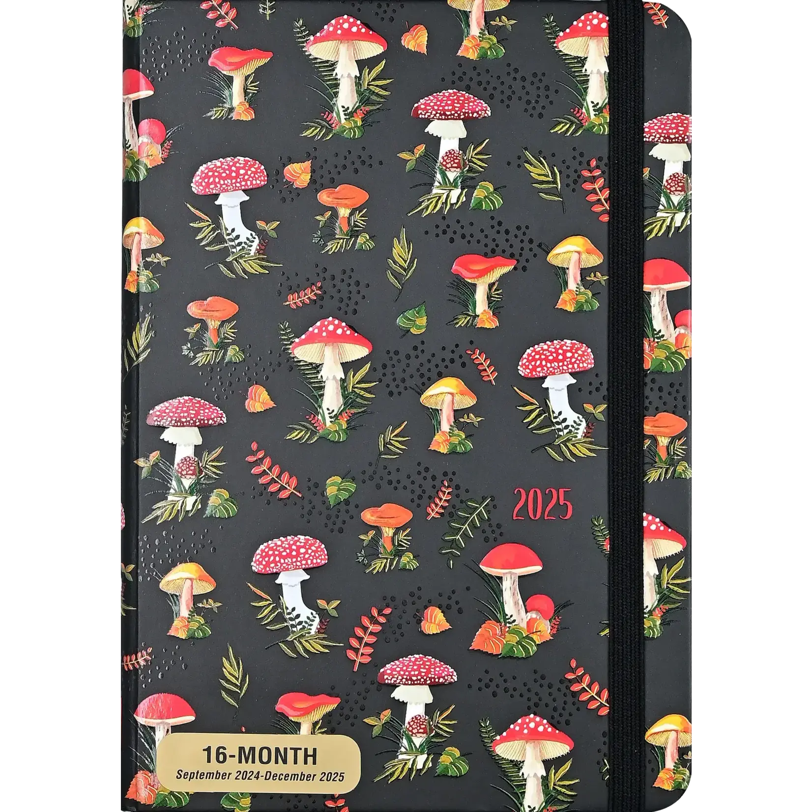 Peter Pauper Press 2025 Mushrooms Weekly Planner