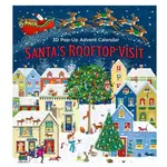 Santa's Rooftop Visit Advent Calendar