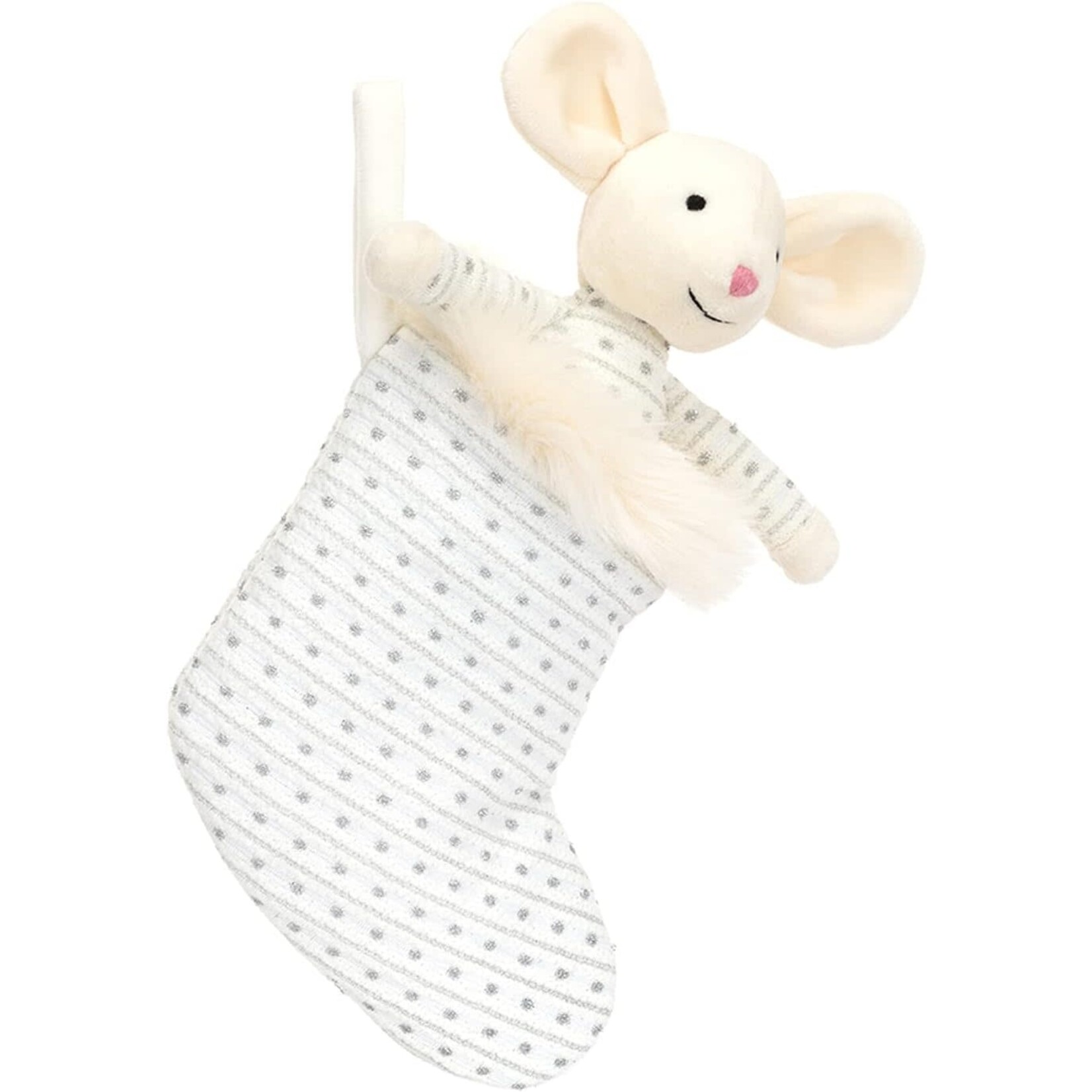 Jellycat Shimmer Stocking Mouse