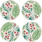 Bough & Berry Soak-Up Coasters - Set of 4