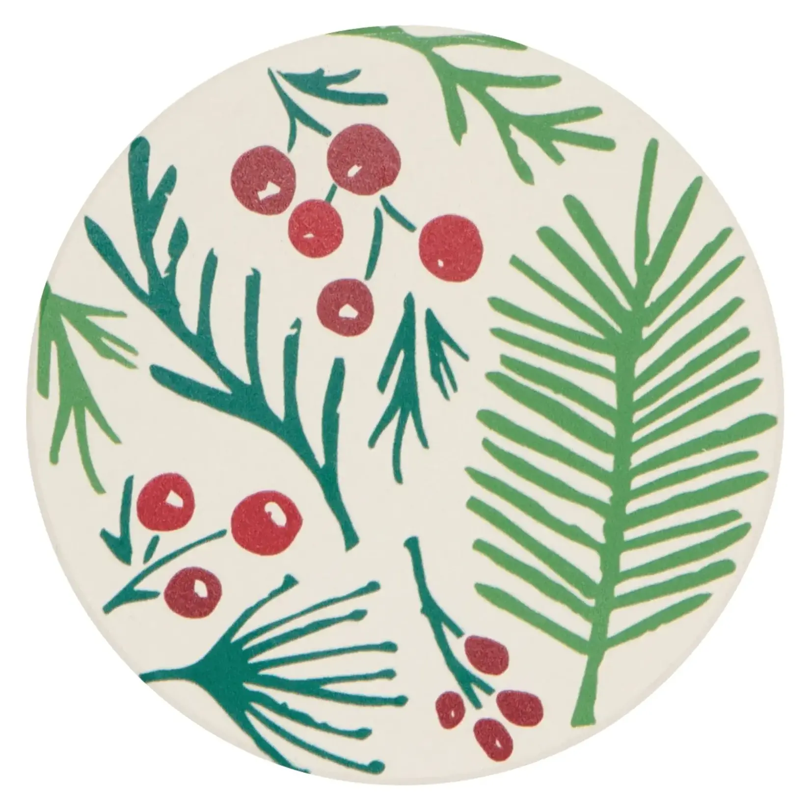 Bough & Berry Soak-Up Coasters - Set of 4