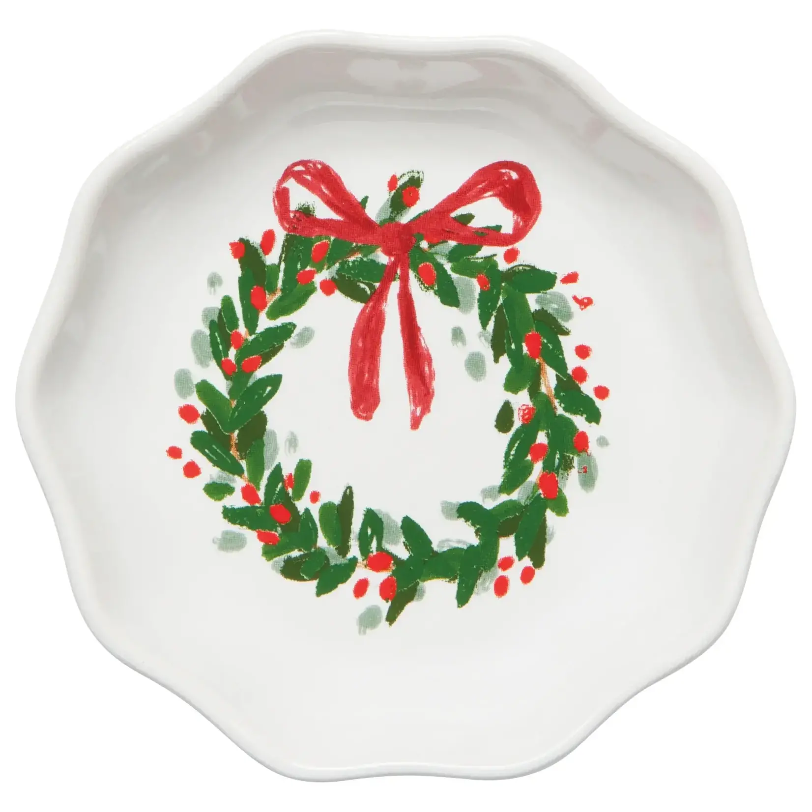 Wreaths Shaped Pinch Bowls - Set of 6