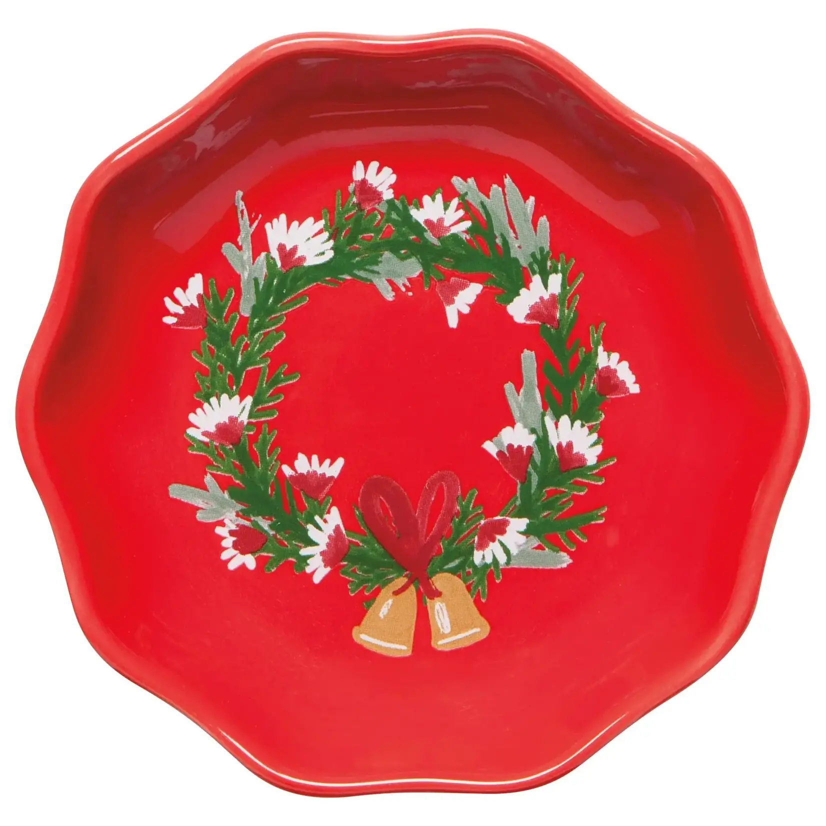 Wreaths Shaped Pinch Bowls - Set of 6