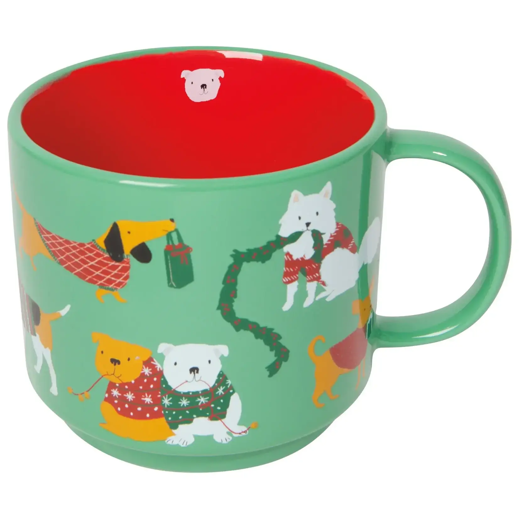 Holiday Hounds Mug and Socks Set