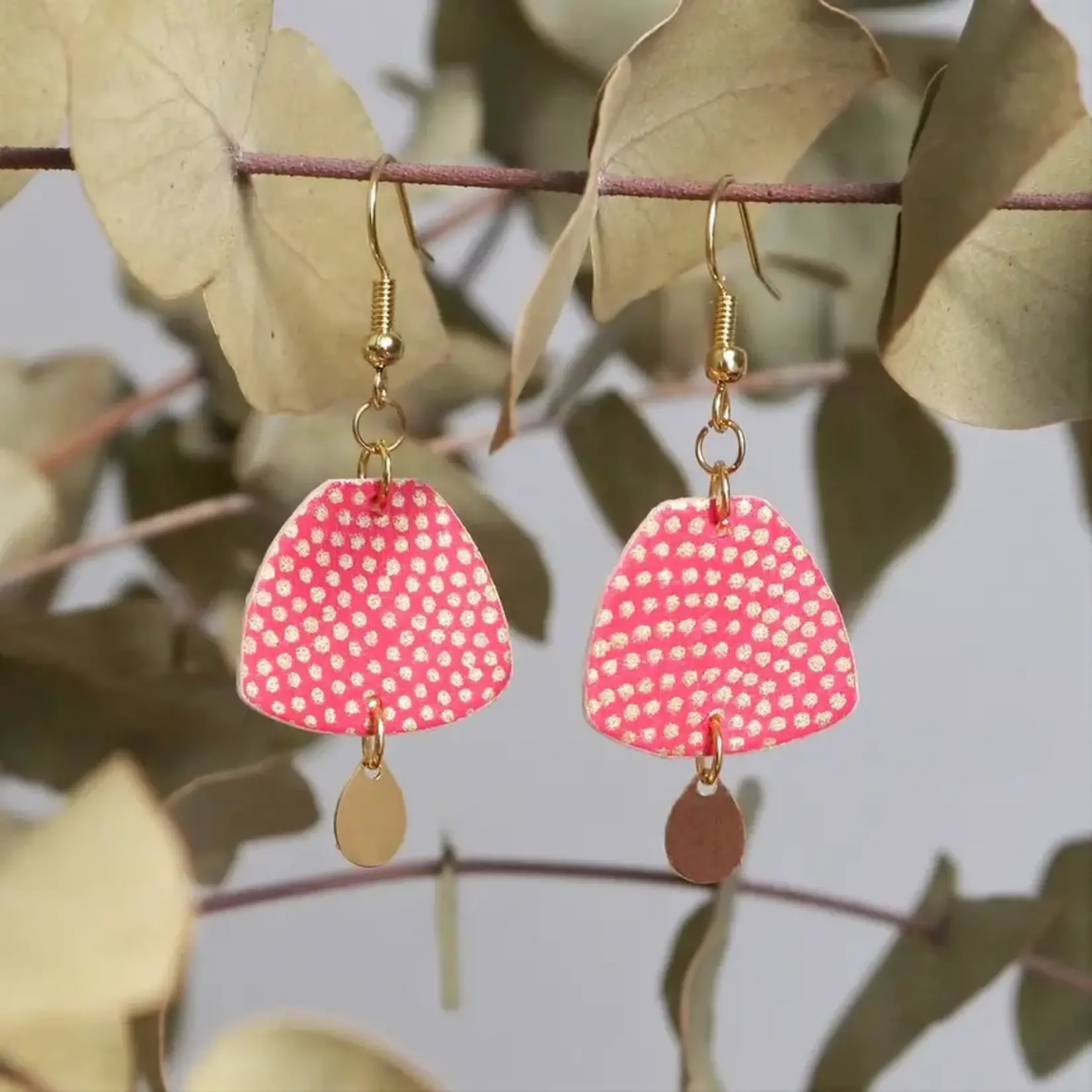 Japanese Paper Earrings - Uteki