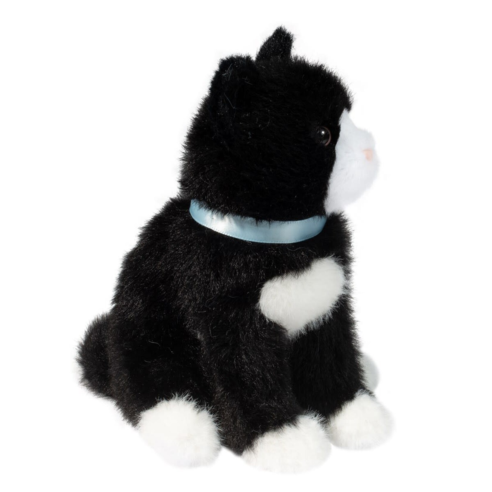 Douglas Toys Mini Black & White Cat