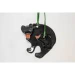 Black Bear with Cub Ornament