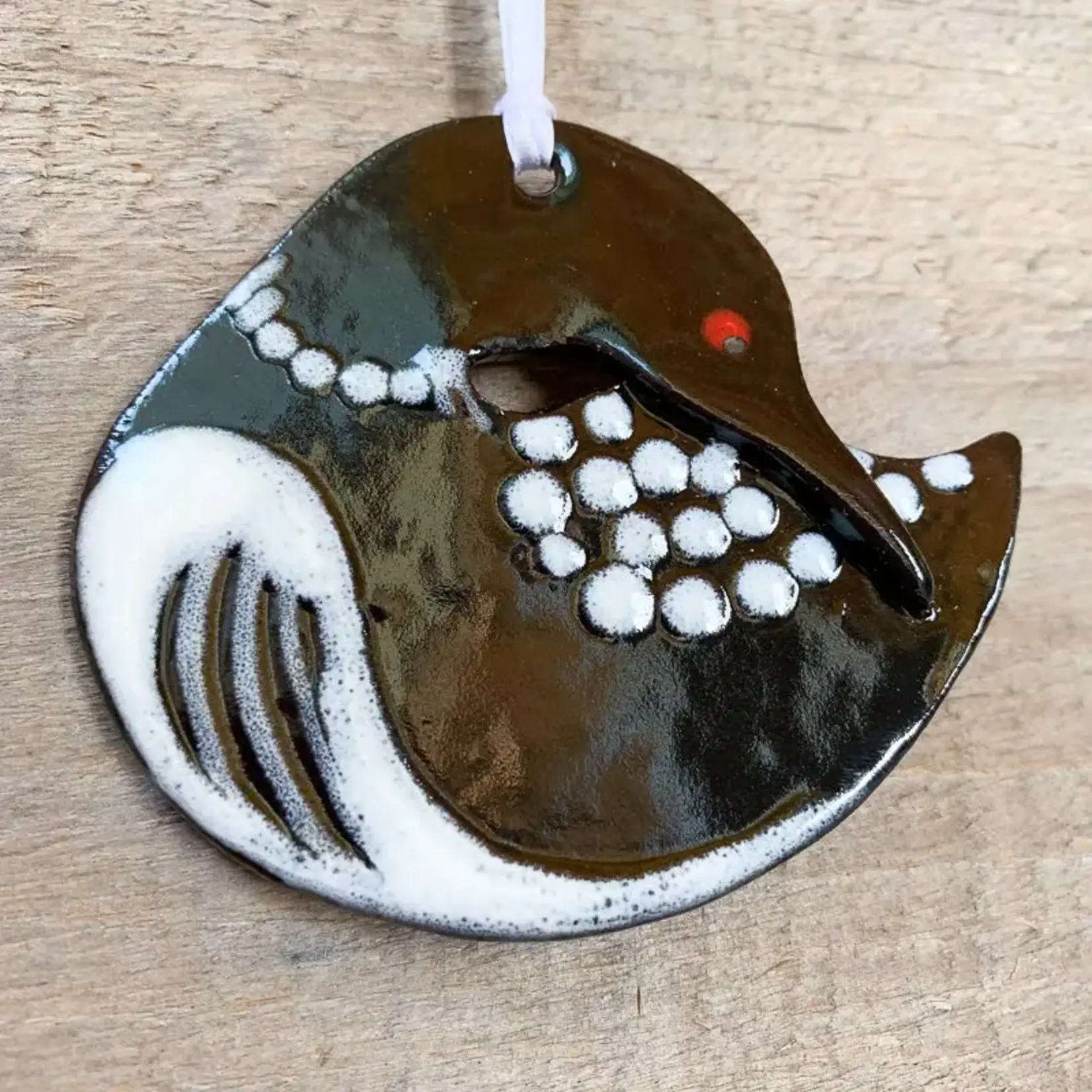 Loon Round Ornament