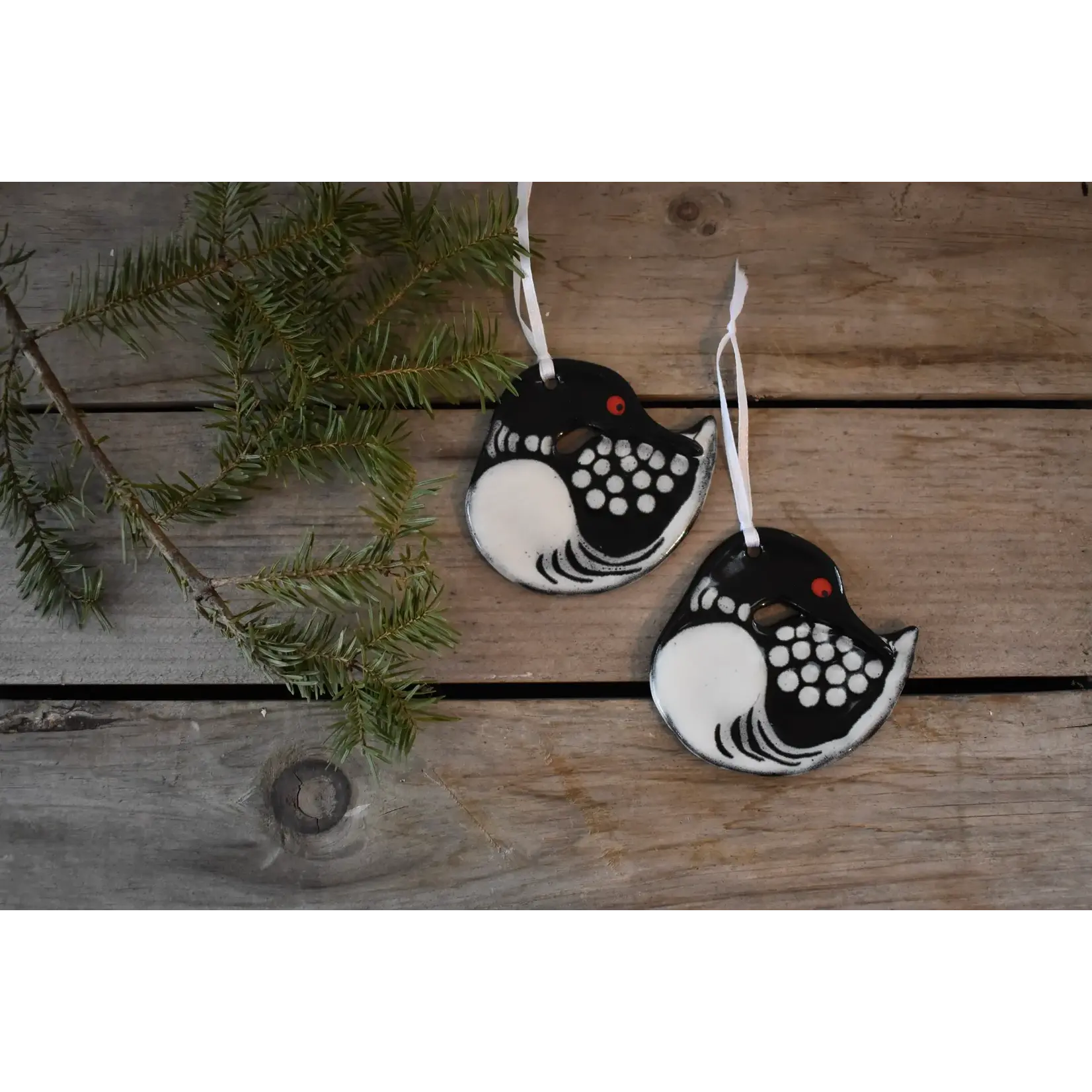 Loon Round Ornament