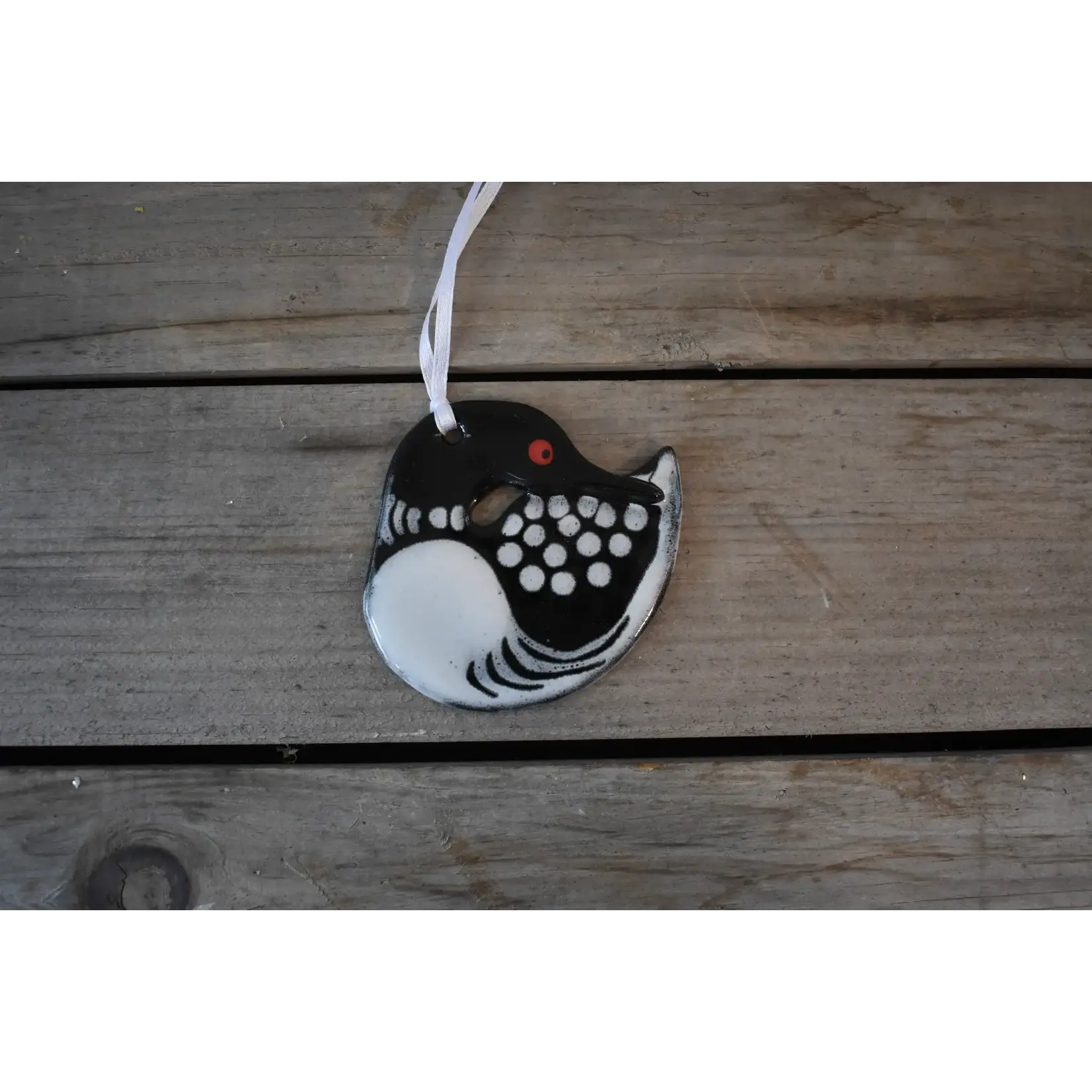 Loon Round Ornament