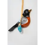Robin with Egg Ornament