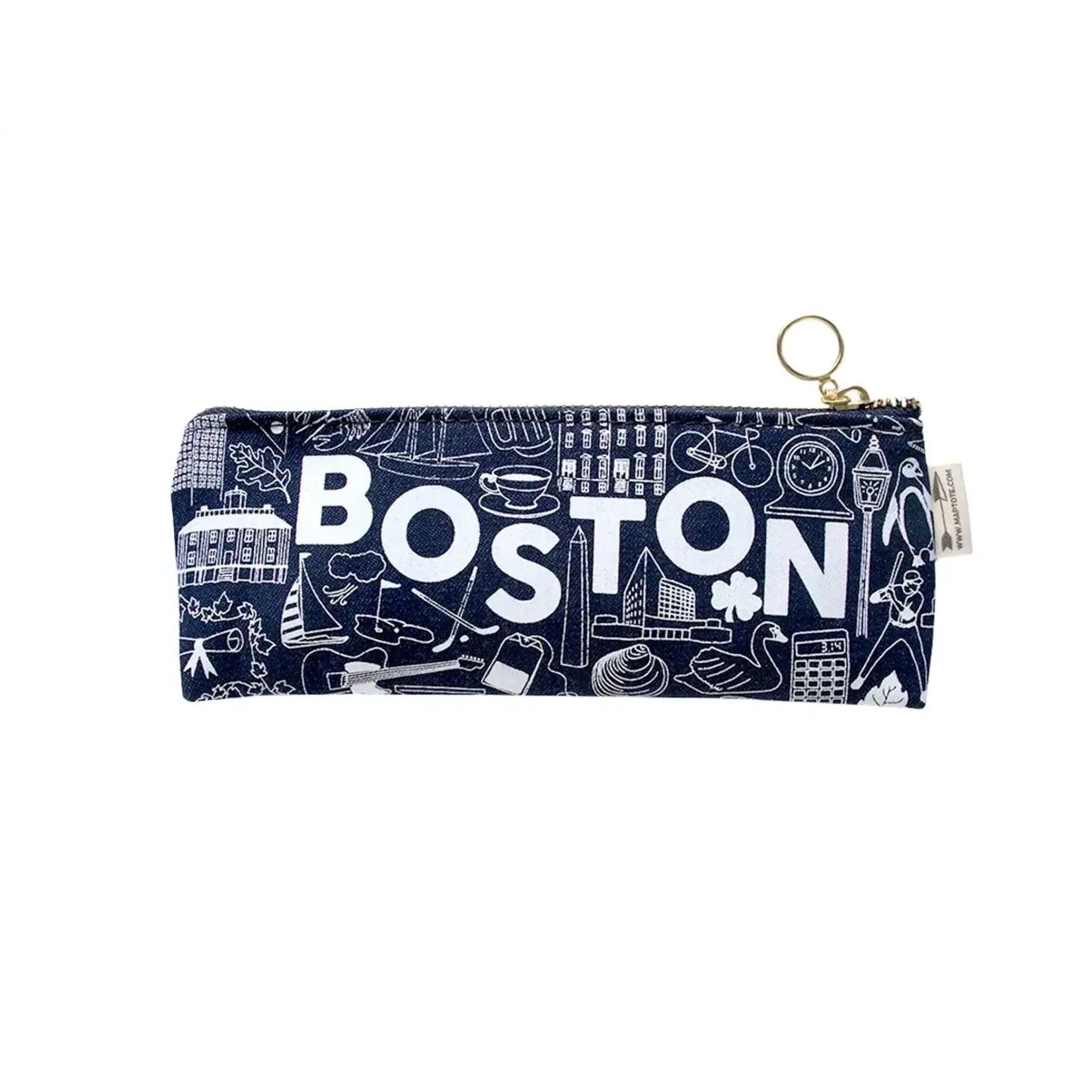Boston Pencil Pouch - Denim