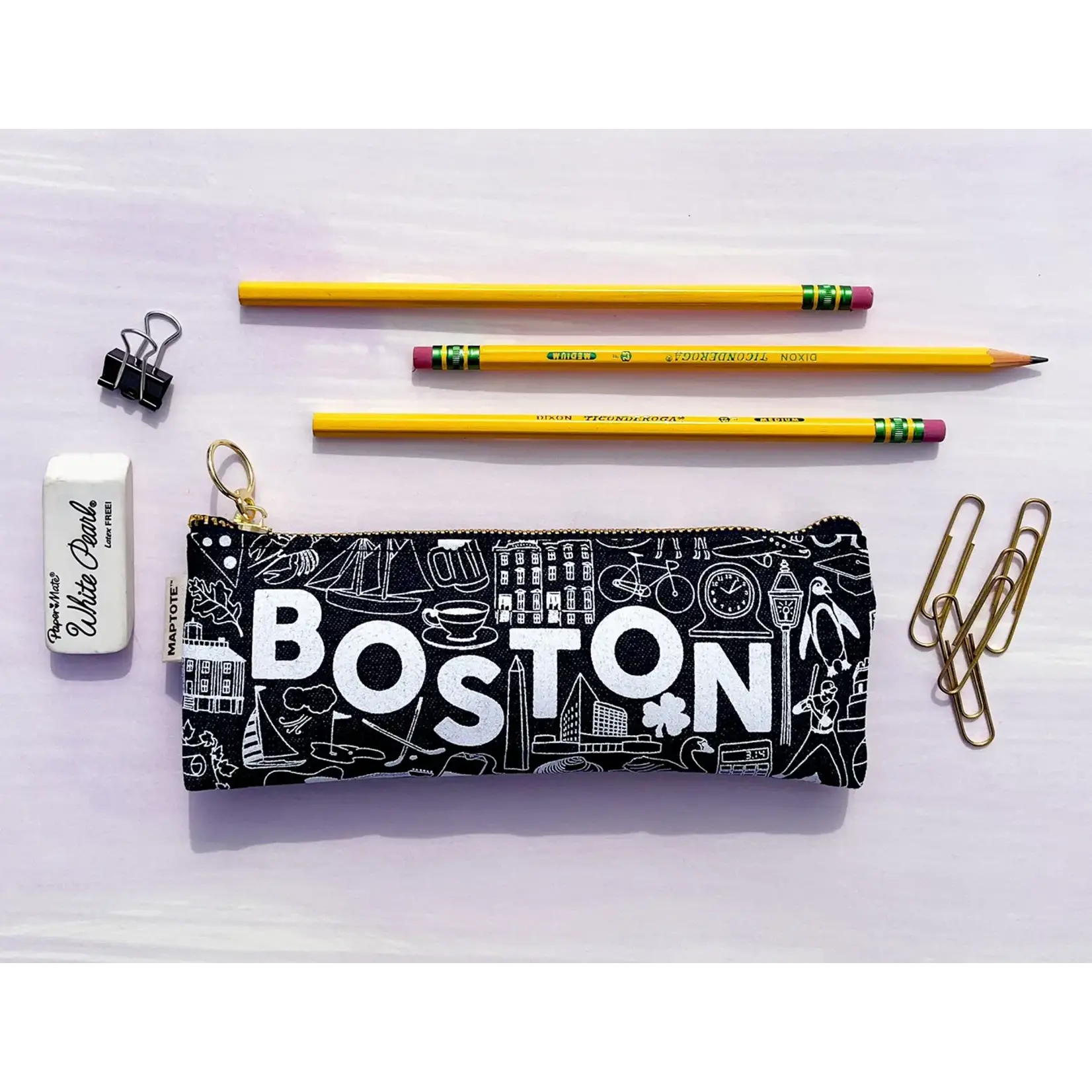 Boston Pencil Pouch - Denim