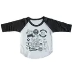 Boston Pins & Patches | Baby Baseball Tee (3-6mo)