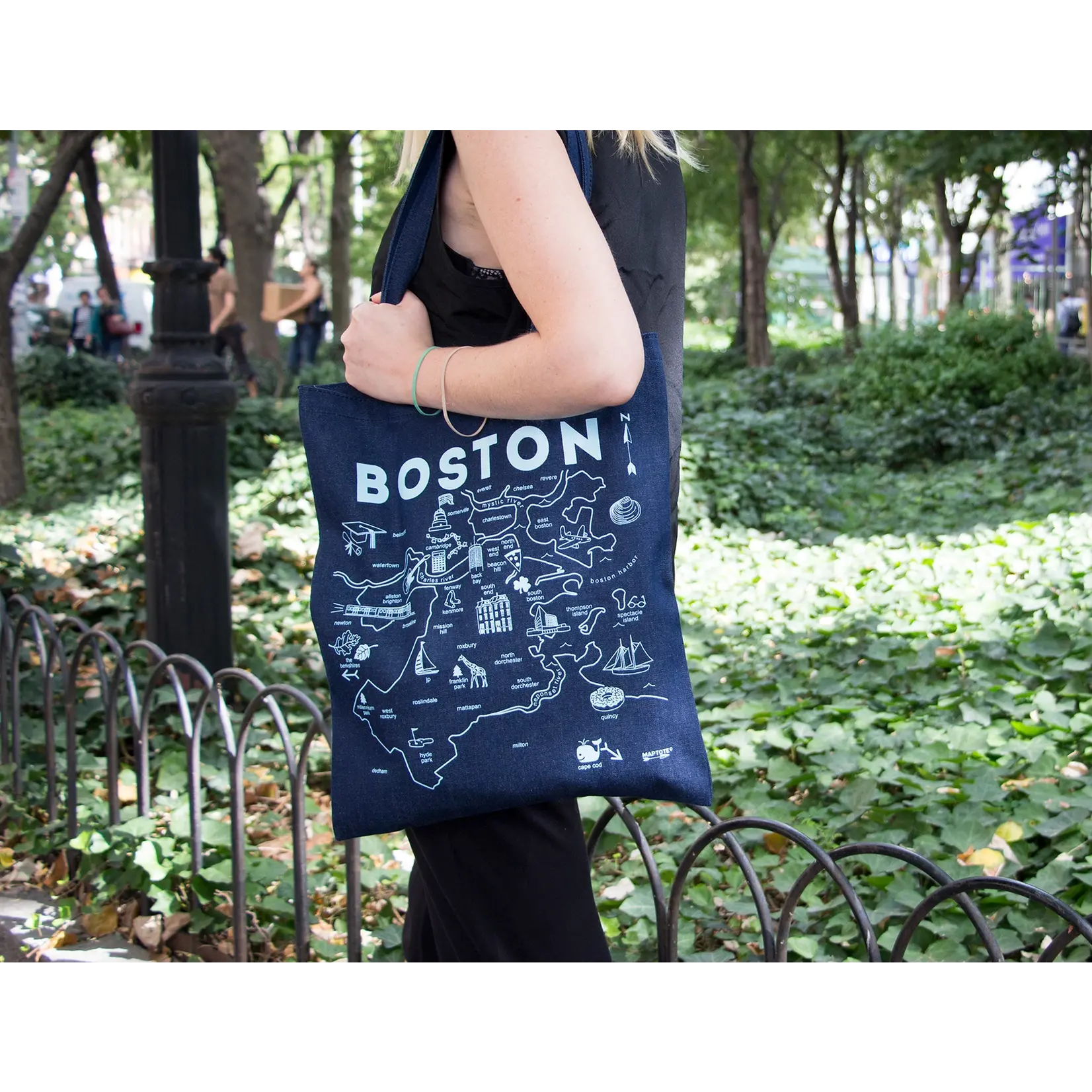 Boston Denim Tote