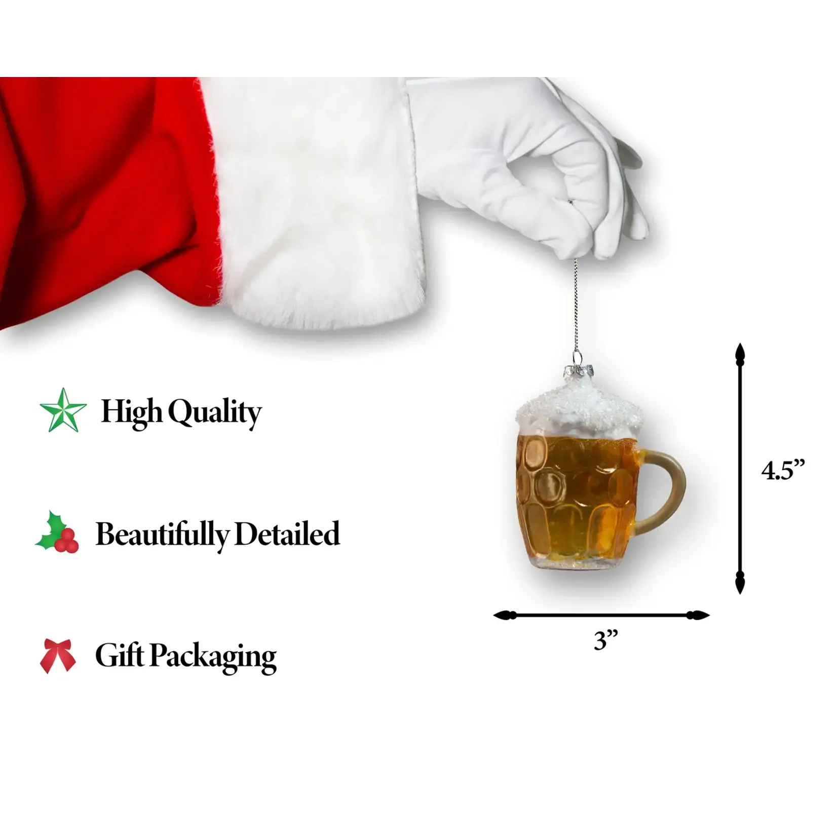 Mug of Beer Glass Ornament