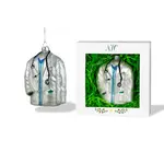 Doctor's Coat Glass Ornament