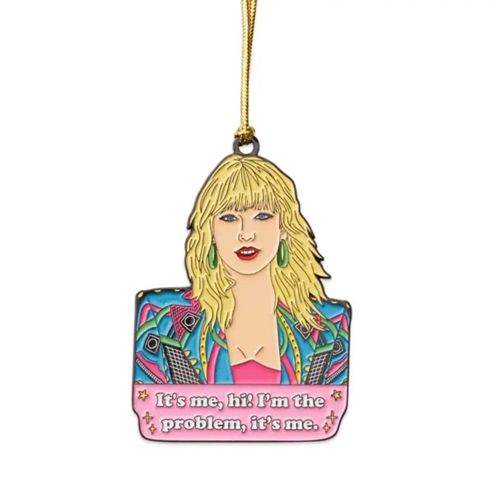 Taylor "It's Me, Hi!" Enamel Ornament