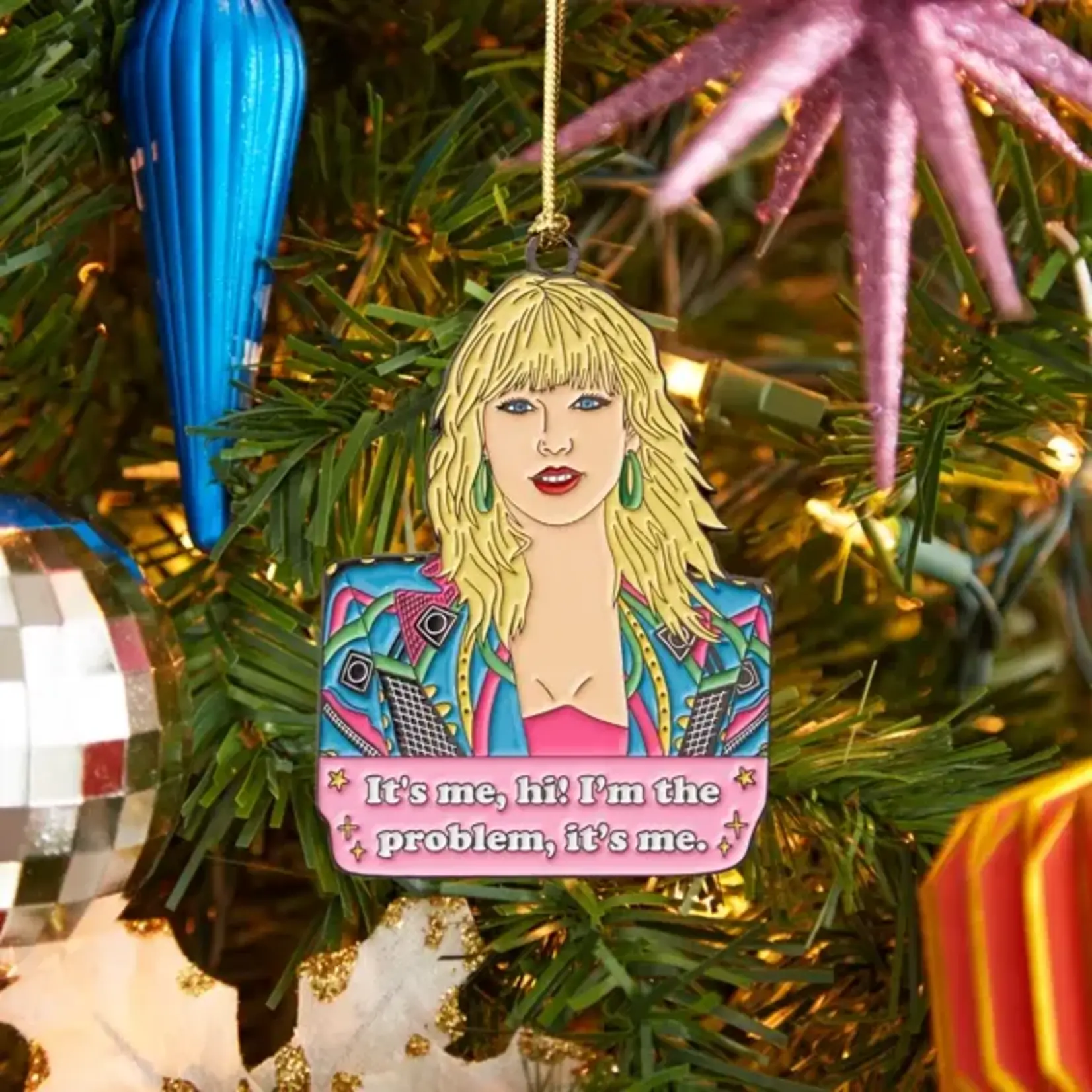 Taylor "It's Me, Hi!" Enamel Ornament