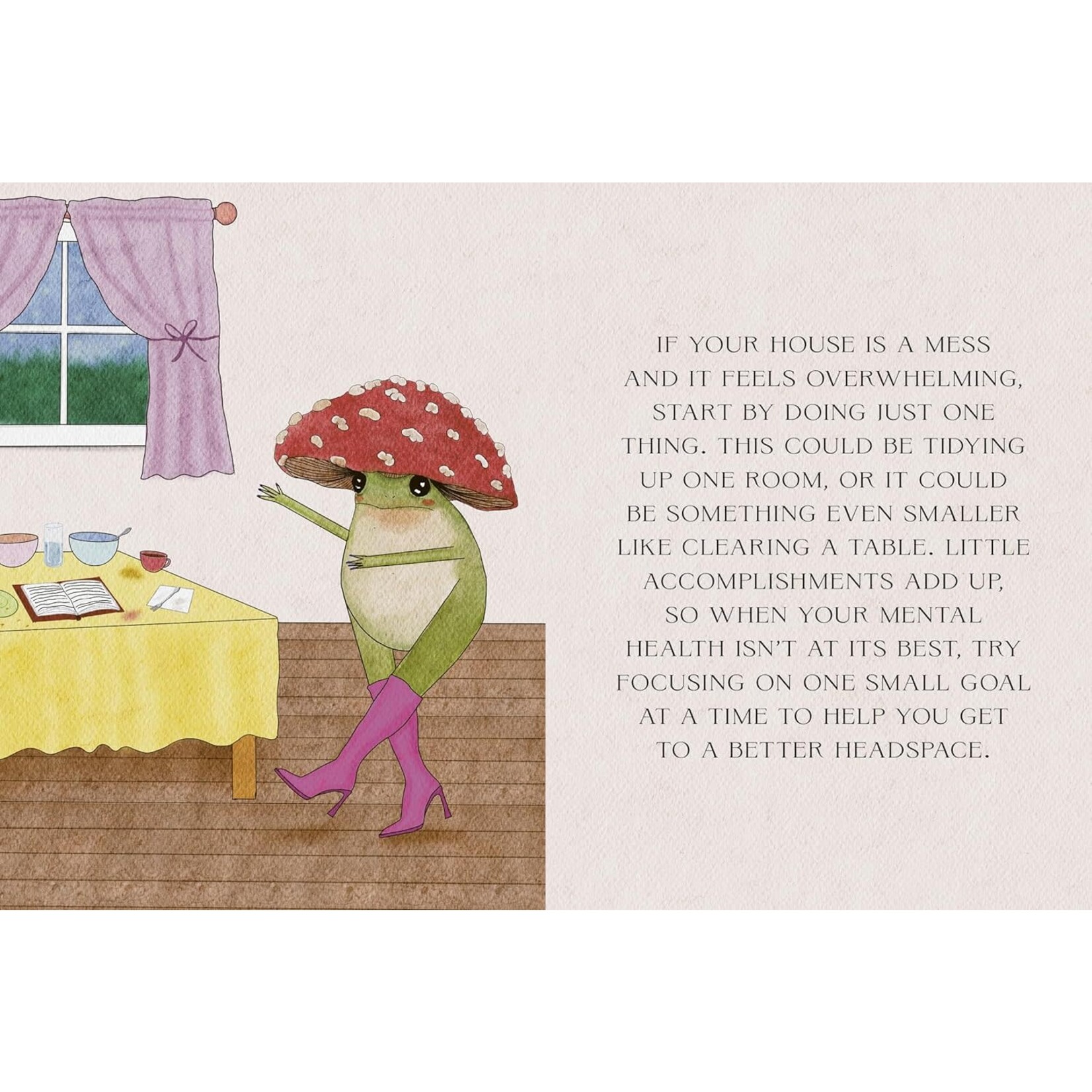 The Little Frog's Guide to Self-Care: Affirmations, Self-Love and Life Lessons According to the Internet's Beloved Mushroom Frog