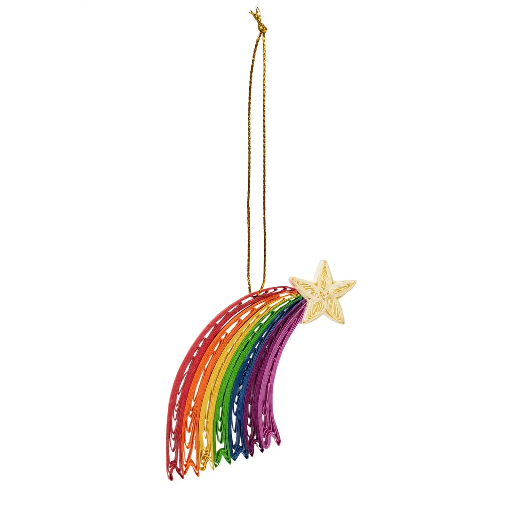Quill Rainbow Ornament