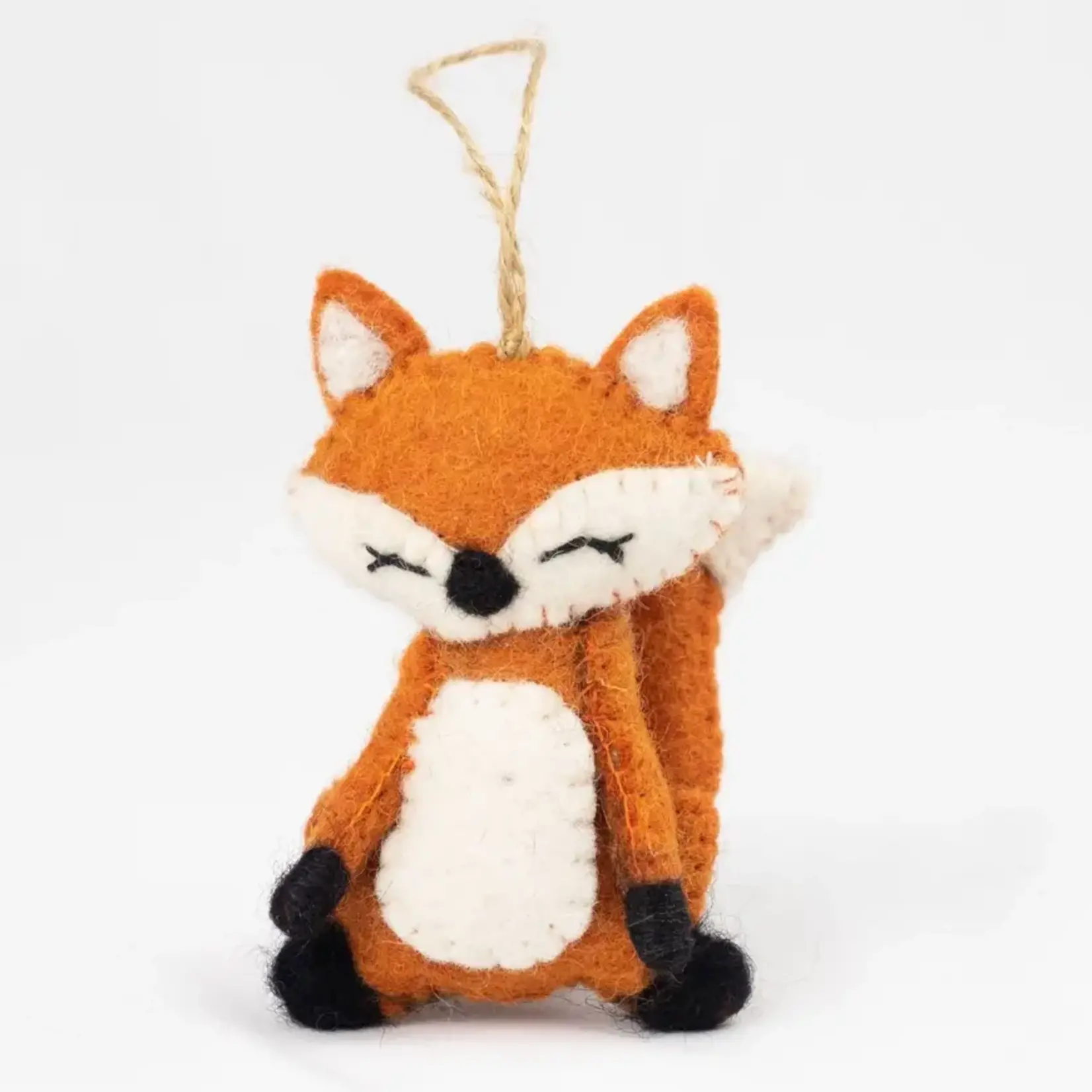 Wool Felt Ornament - Fox