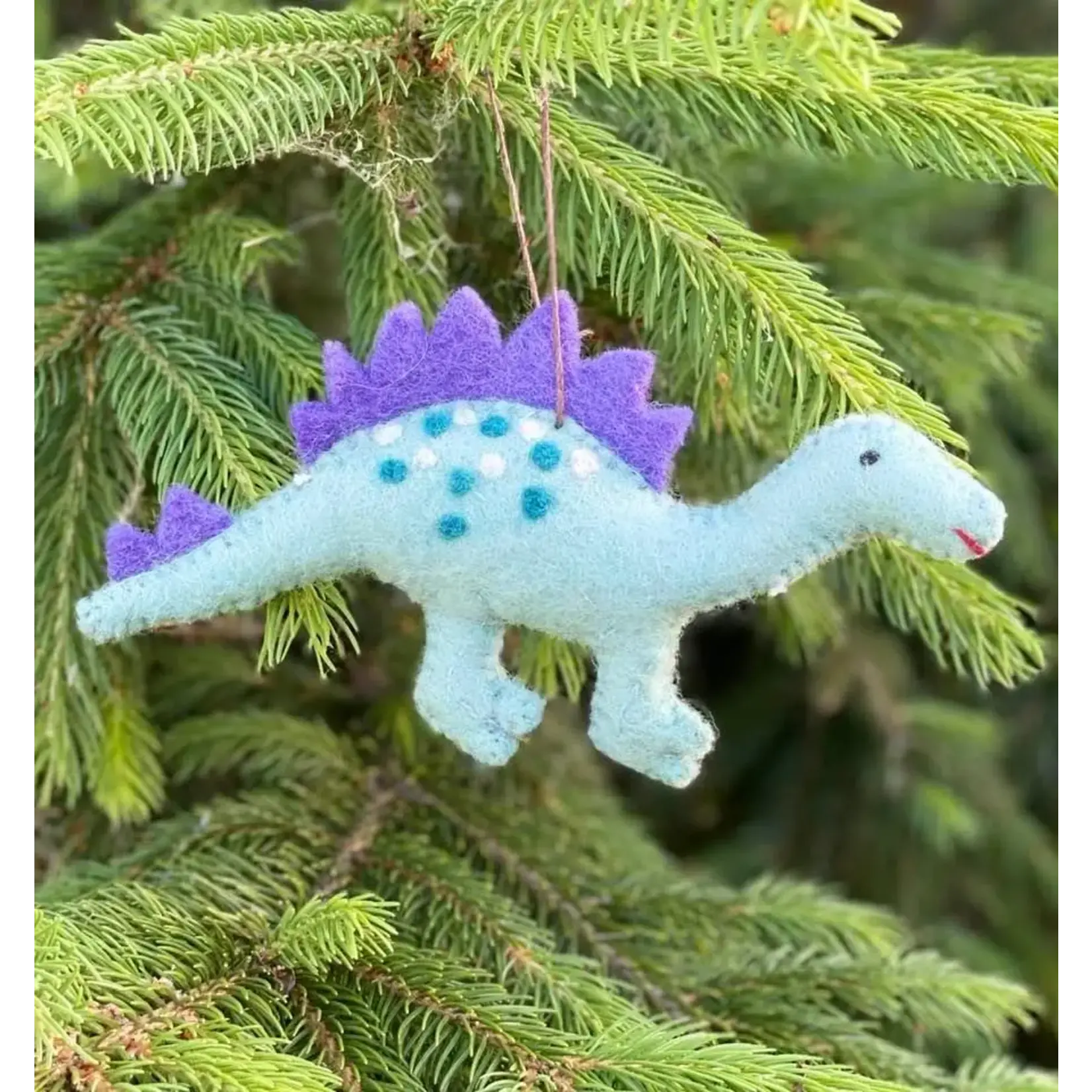 Wool Felt Ornament - Dinosaurs