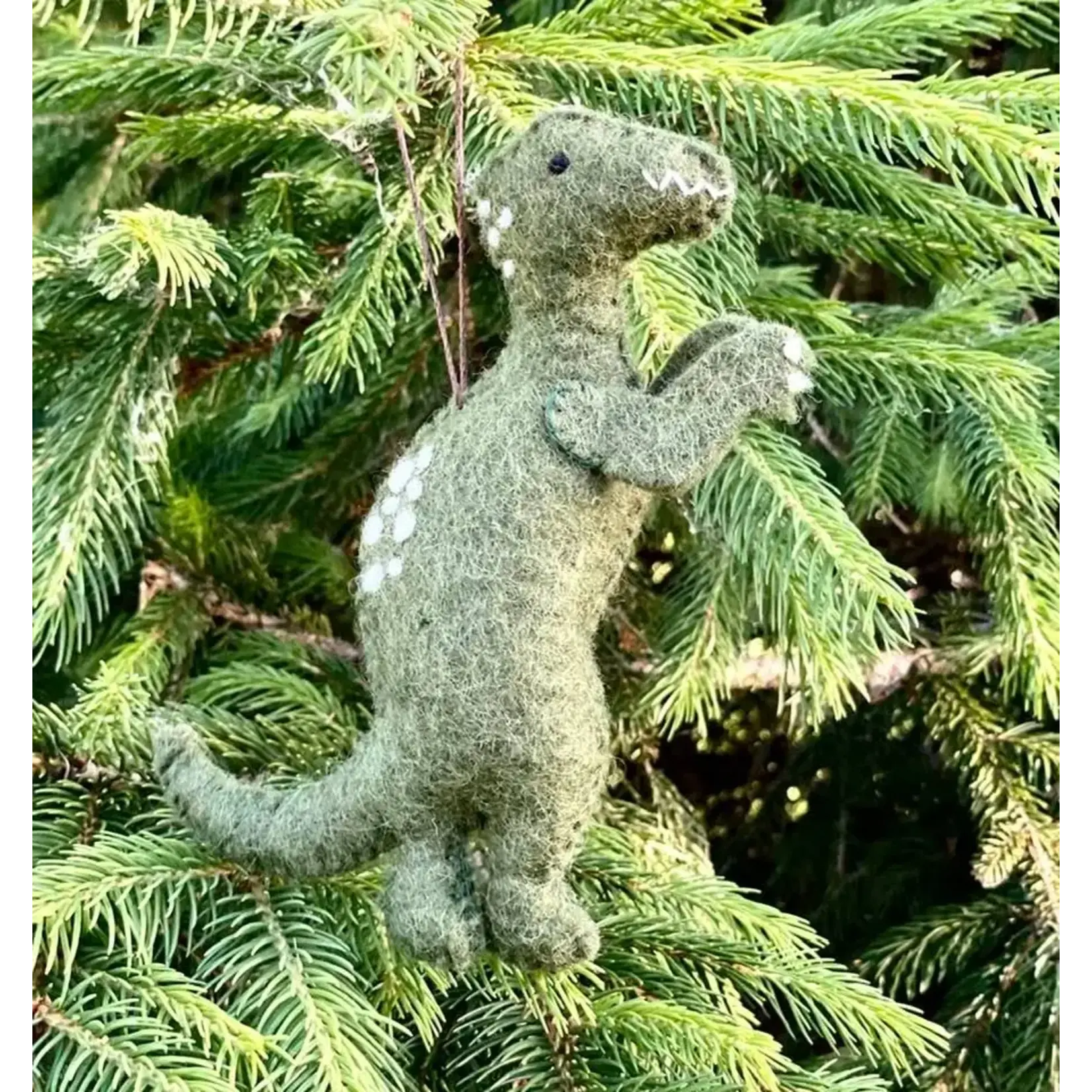 Wool Felt Ornament - Dinosaurs