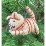 Wool Felt Ornament - Cats (Version 2)
