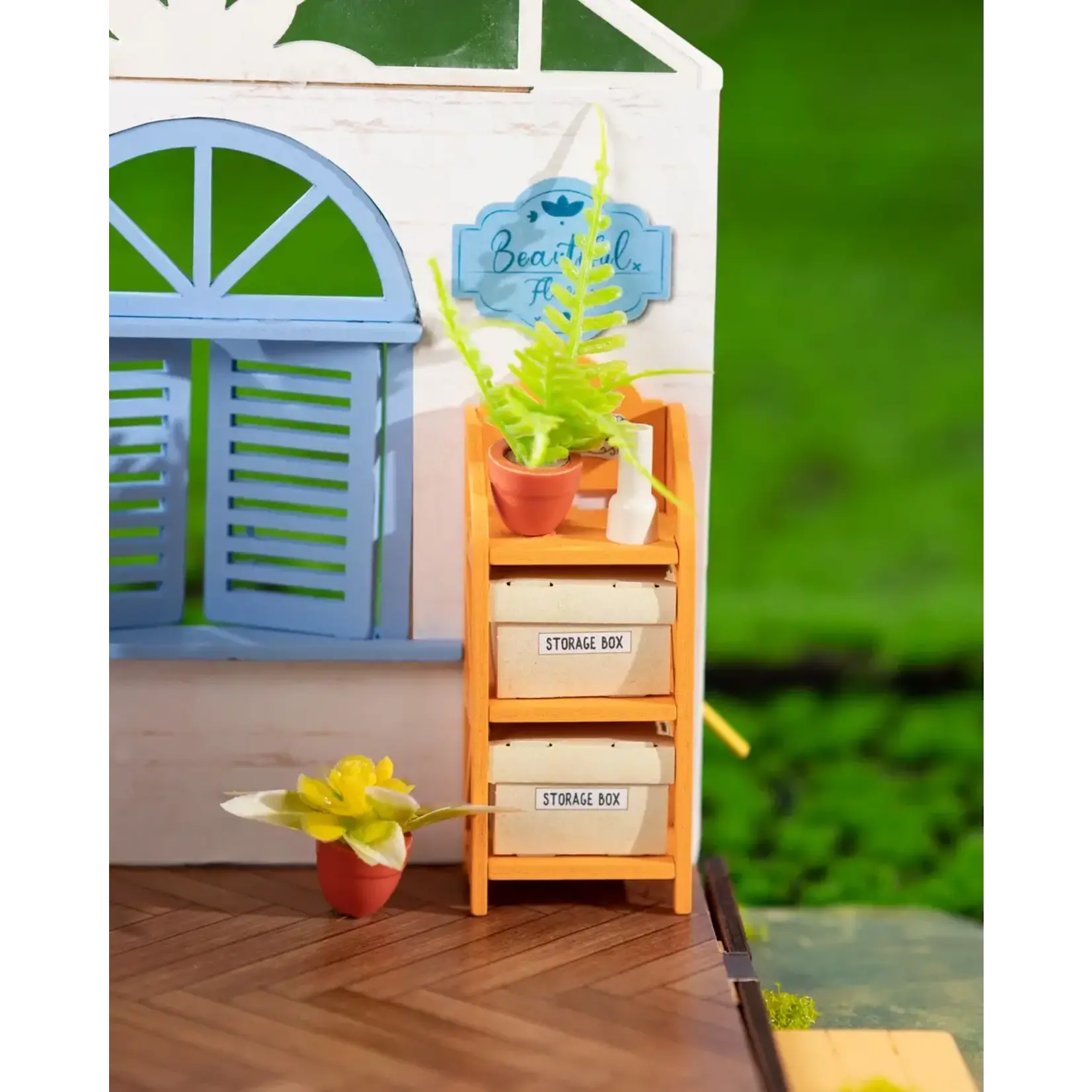 Hands Craft DIY Miniature House Kit: Dreamy Garden House