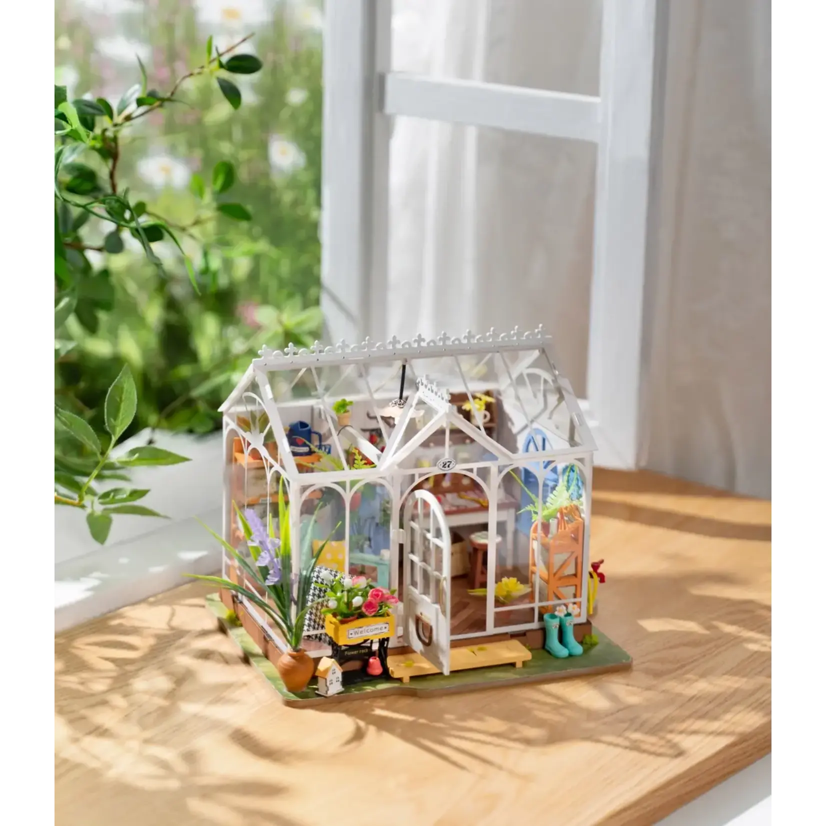 DIY Miniature House Kit: Dreamy Garden House