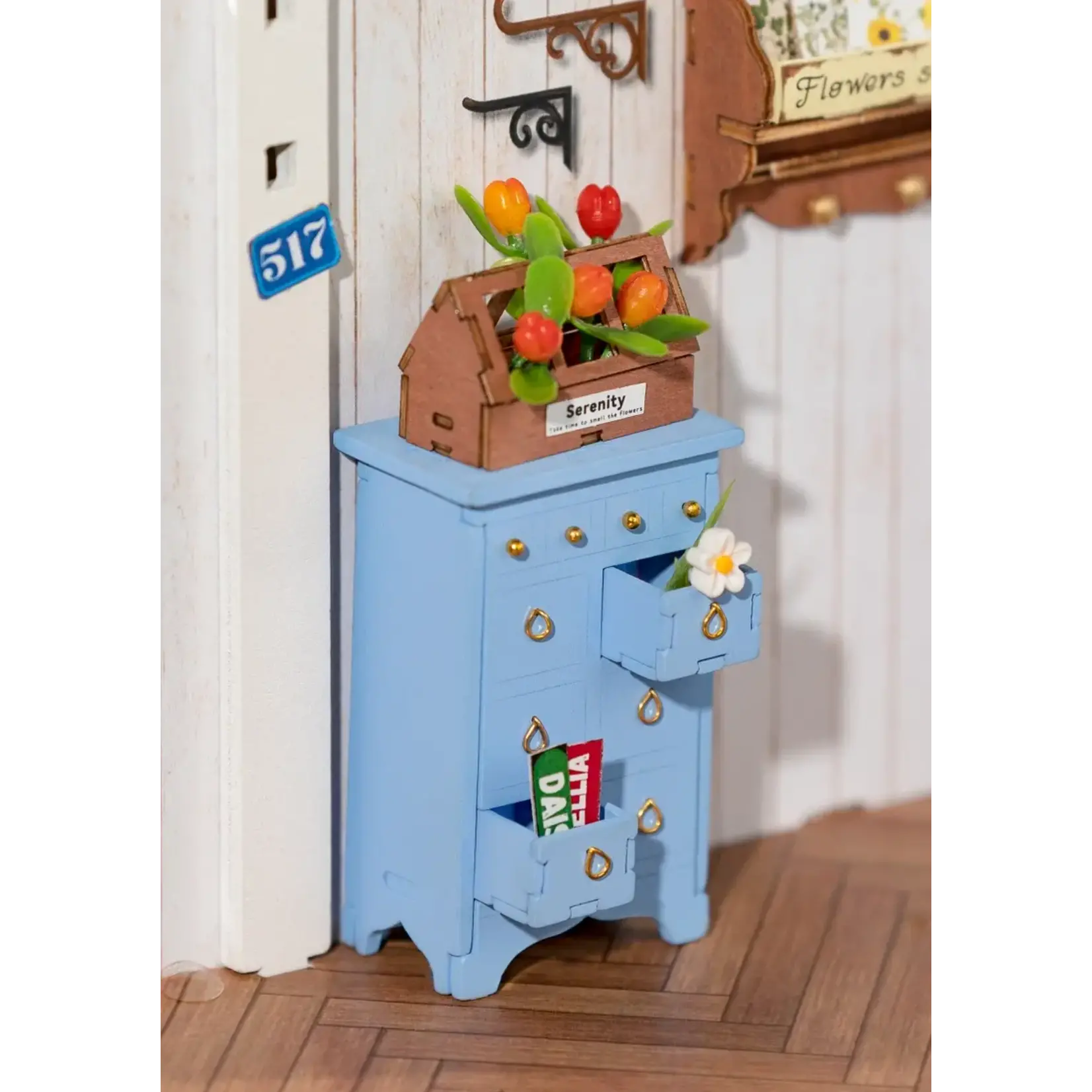 DIY Miniature House Kit: Dreamy Garden House