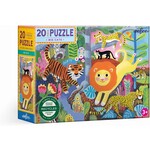 eeboo Big Cats 20 Piece Puzzle