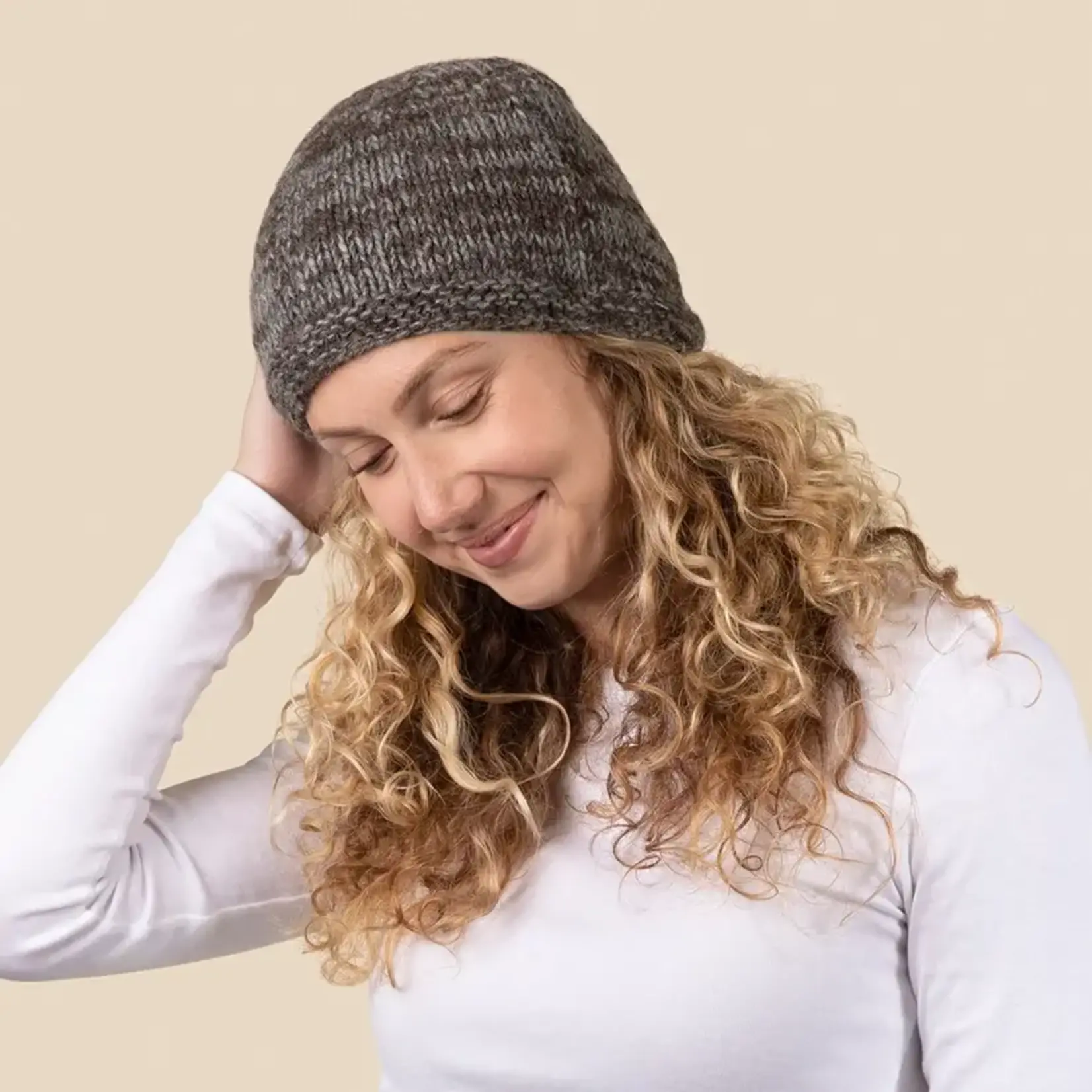 Rosa Wool Knit Hat | Agate