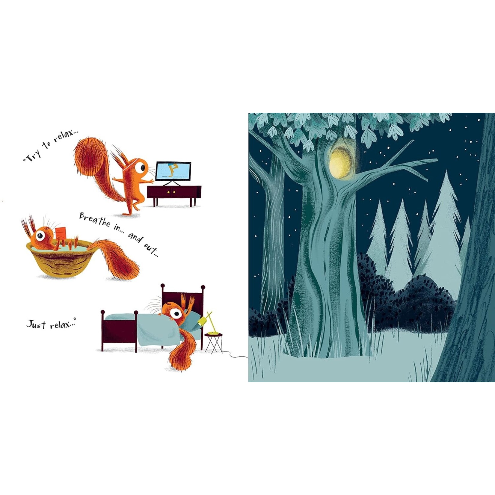 The Leaf Thief (Squirrel and Bird)