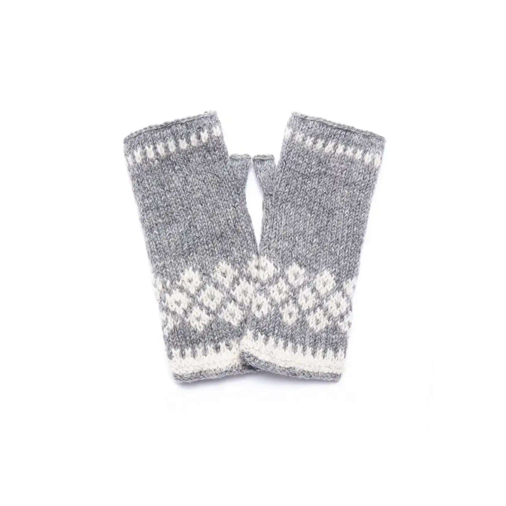 Vail Wool Knit Half Mitten