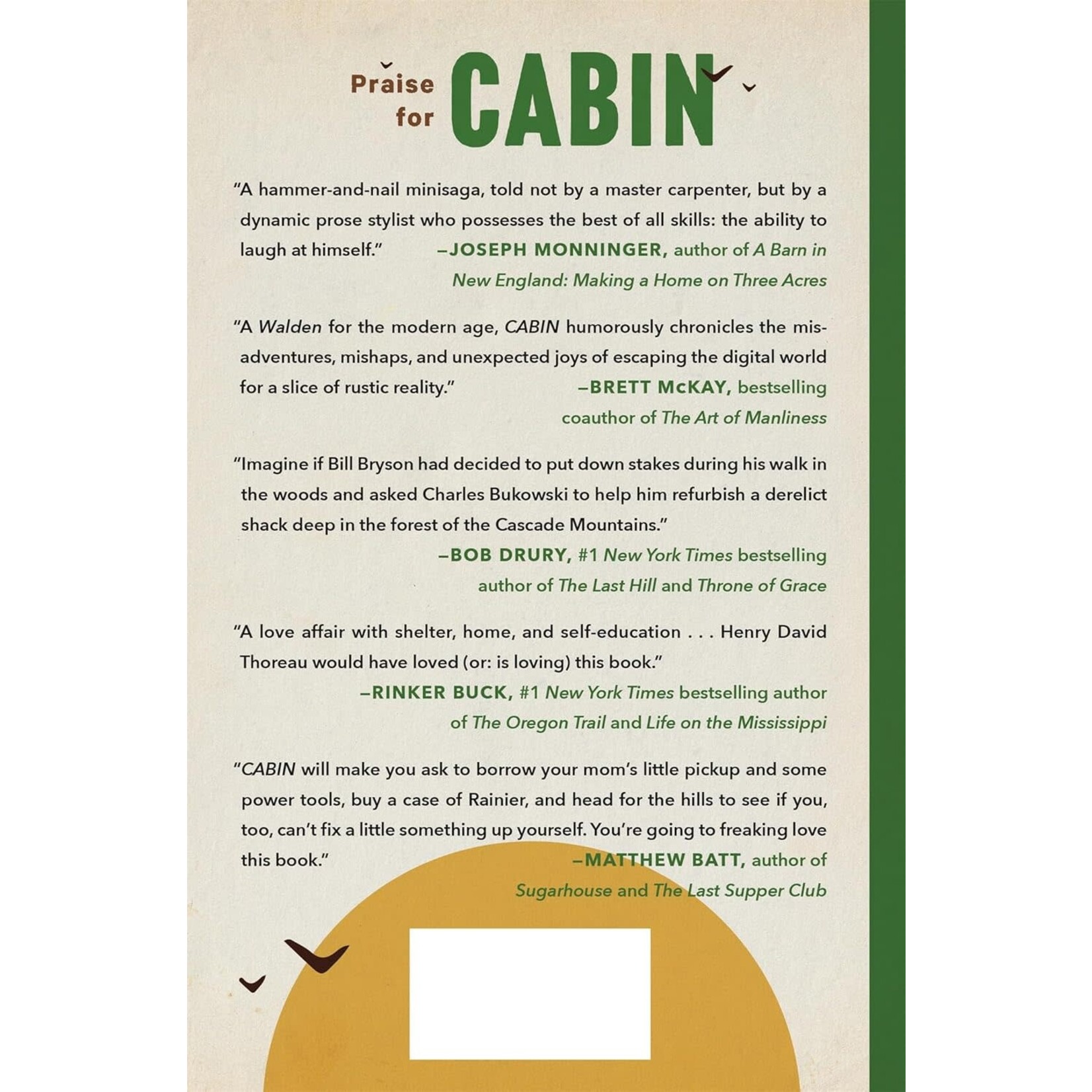 Cabin: Off the Grid Adventures with a Clueless Craftsman