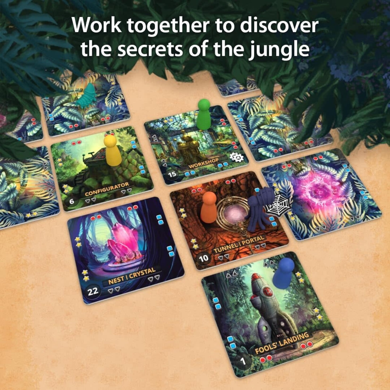 Gamewright Forbidden Jungle 10+