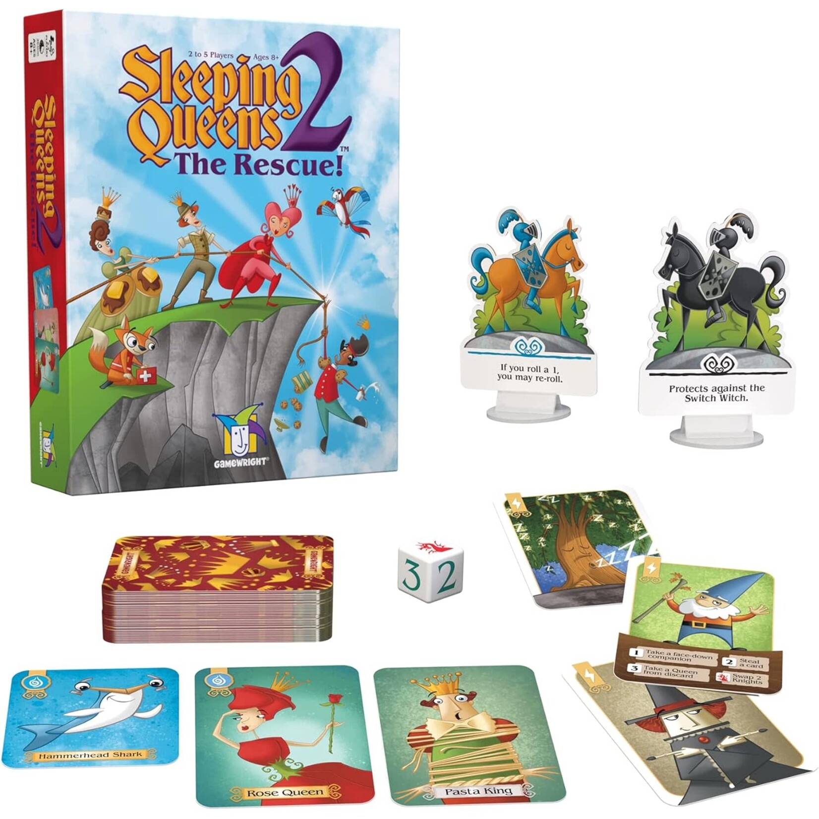 Gamewright Sleeping Queens 2: The Rescue! 8+
