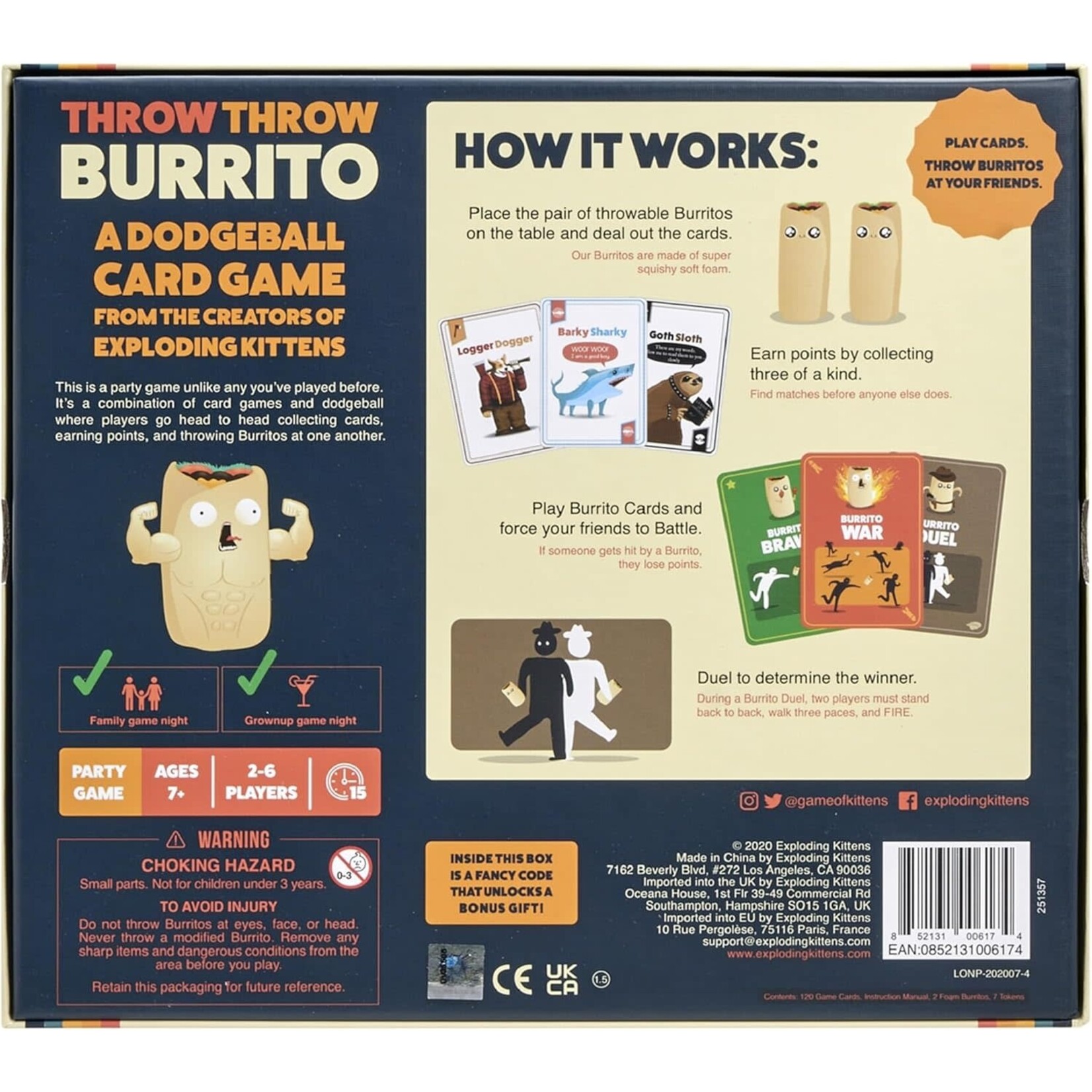 Throw Throw Burrito 7+