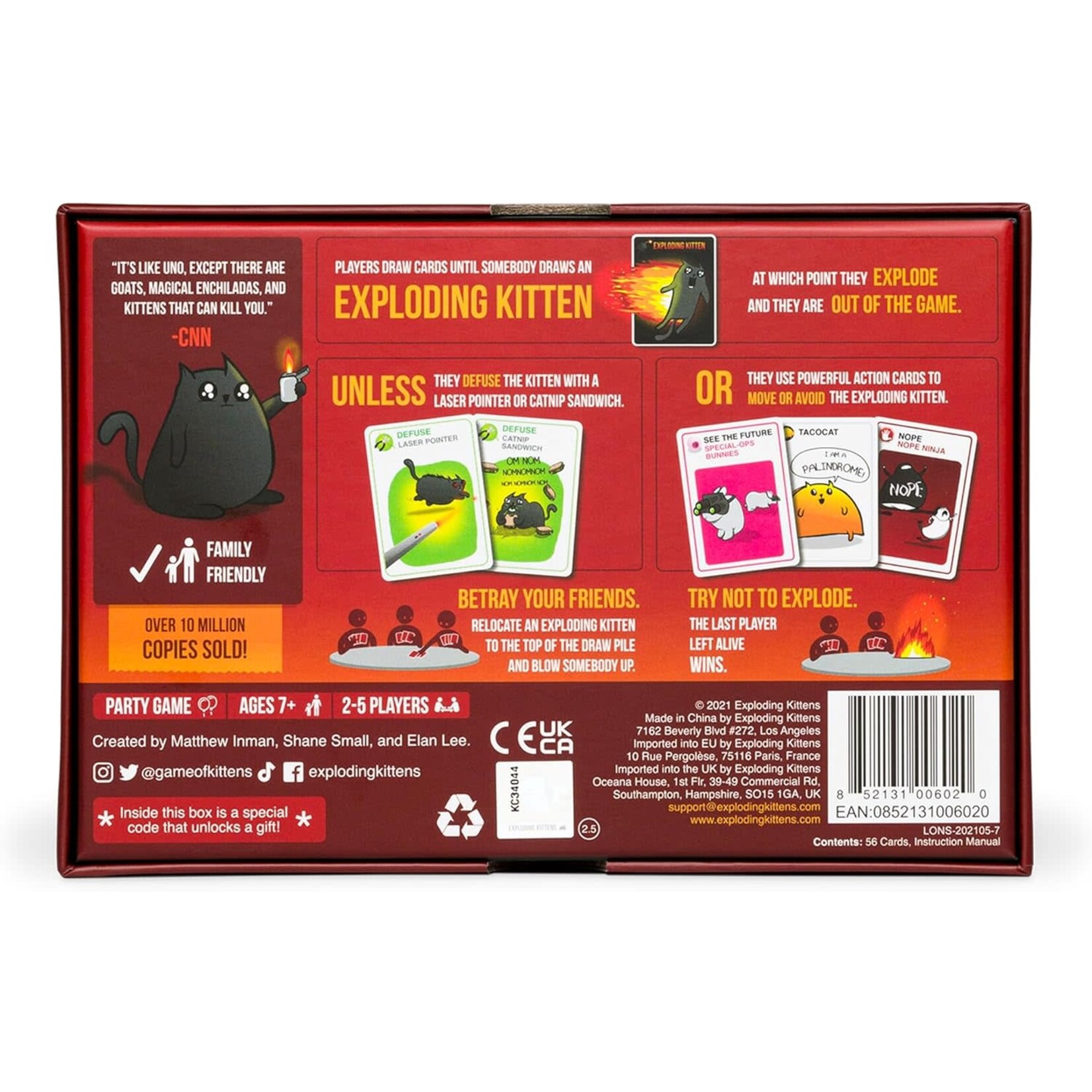 Exploding Kittens  7+